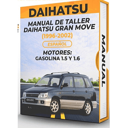 Manual de Taller Daihatsu Gran Move (1996-2002) Español***