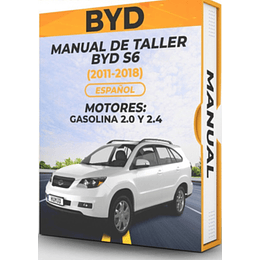 Manual de Taller Byd S6 (2011-2018) Español