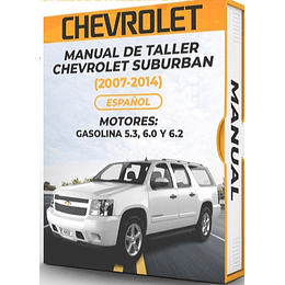 Manual de Taller Chevrolet Suburban (2007-2014) Español