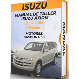 Manual de Taller Isuzu Axiom (2002-2004) Español***