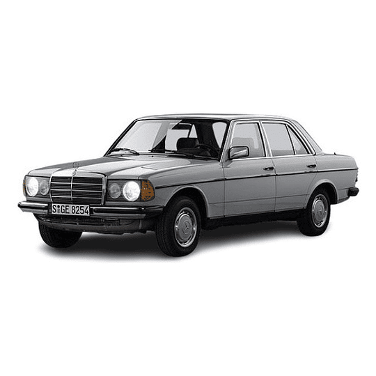 Manual de Taller Mercedes-benz W123 Serie (1976-1985) INGLÉS