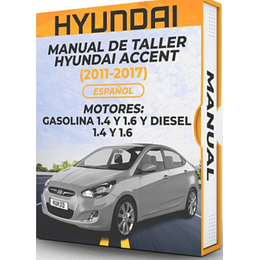 Manual de Taller Hyundai Accent (2011-2017) Español