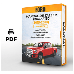 Manual de Taller Ford F150 (2015, 2016, 2017, 2018) Español