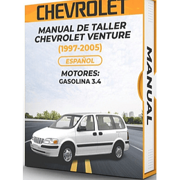 Manual de Taller Chevrolet Venture (1997, 1998, 1999, 2000, 2001, 2002, 2003, 2004, 2005) Español