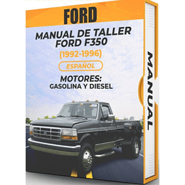 Manual de Taller Ford F350 (1992, 1993, 1994, 1995, 1996) Español