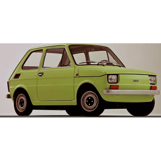 Manual De Taller Fiat 126 (1972-1991) Ingles