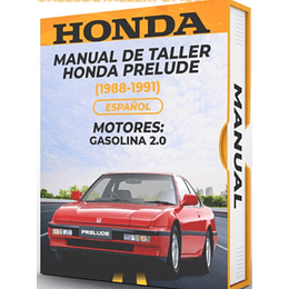 Diagramas Eléctricos Honda Prelude (1988-1991) Español