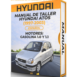 Diagramas Eléctricos Hyundai Atos ( 1997, 1998, 1999, 2000, 2001, 2002, 2003)GASOLINA 1.0 Y 1.1  Español