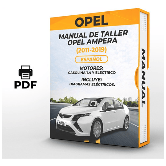 Diagramas Eléctricos Opel Ampera (2011-2019) Español