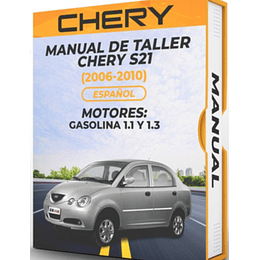 Diagramas Eléctricos Chery S21 (2006-2010) Español