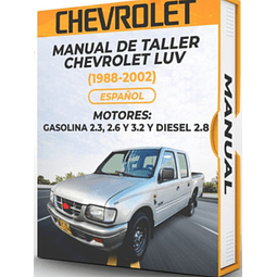 Manual de taller Chevrolet Luv (1988-2002) Español