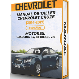 Manual de Taller Chevrolet Cruze (2014-2017) Español