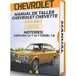 Manual de Taller Chevrolet Chevette (1976-1987) Español