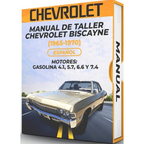 Manual de Taller Chevrolet Biscayne (1965-1970) Español***