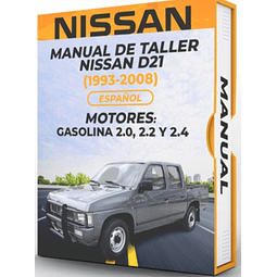 Manual de Taller Nissan D21 (1993-2008) 