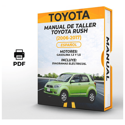 Manual de Taller Toyota Rush (2006-2017) Español