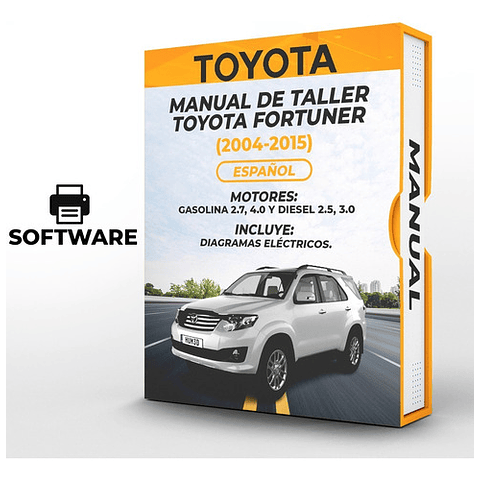 Manual de Taller Toyota Fortuner (2004-2015) Español