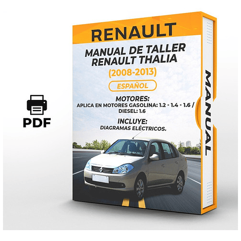 Manual de Taller Renault Thalia (2008-2013) Español