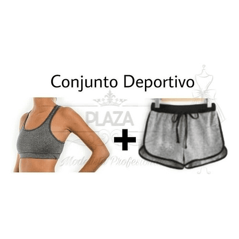 Moldes Patrones Imprimibles Conjunto Deportivo Xs Al 3xl