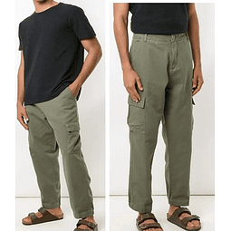 Molde Digital Pantalon Cargo Hombre Patron Pack 5 Talles!