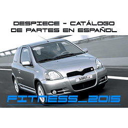 Manual De Partes Despiece Toyota Yaris 1999 - 2005 Español