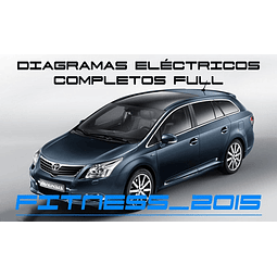 Diagramas Electricos Toyota Avensis Wagon 2008 - 2018 Ad