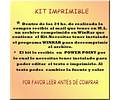 Kit Imprimible Editable Etiqueta Escolar Sandía