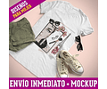 Plantillas Diseños Remeras Mujer P/ Sublimación Mockups M3