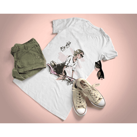 Plantillas Diseños Remeras Mujer P/ Sublimación Mockups M3