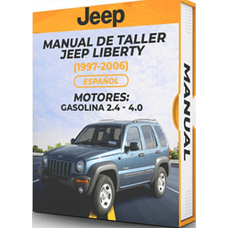 Manual de Taller Jeep Liberty (1997, 1998, 1999, 2000, 2001, 2002, 2003, 2004, 2005, 2006) Español
