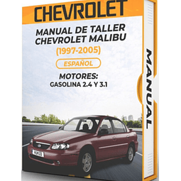 Manual de Taller Chevrolet Malibu (1997, 1998, 1999, 2000, 2001, 2002, 2003, 2004, 2005) Español 