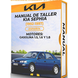 Manual de Taller Kia Sephia (1992, 1993, 1994, 1995, 1996, 1997)GASOLINA 1.5, 1.6 Y 1.8 Español***