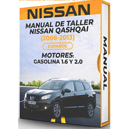 Manual de Taller Nissan Qashqai ( 2006, 2007, 2008, 2009, 2010, 2011, 2012, 2013) Español
