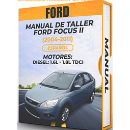 Manual de Taller Ford Focus Ii (2004, 2005, 2006, 2007, 2008, 2009, 2010, 2011) En Español
