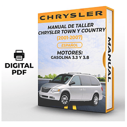 Manual de Taller Chrysler Town Y Country (2001, 2002, 2003, 2004, 2005, 2006, 2007)