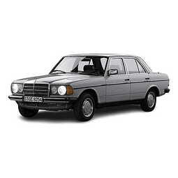 Manual de Taller Mercedes-benz W123 Serie (1976, 1977, 1978, 1979, 1980, 1981, 1982, 1983, 1984, 1985) INGLÉS