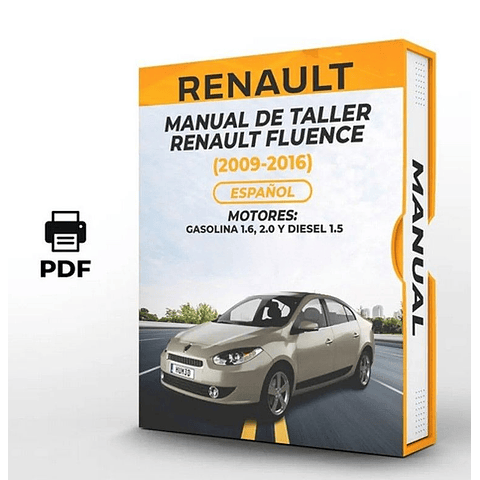 Manual de Taller Renault Fluence (2009-2016) Español