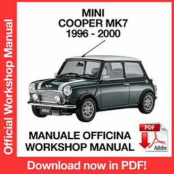 Mini Cooper MK7 (1996, 1997, 1998, 1999, 2000) (EN) Workshop Repair Manual Download PDF