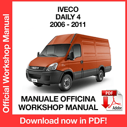 Iveco Daily 4 (2006, 2007, 2008, 2009, 2010, 2011) (EN) Workshop Repair Manual Download PDF