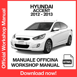 Hyundai Accent RB (2012-2013) (EN) Workshop Repair Manual Download PDF