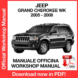 Jeep Grand Cherokee WK (2005, 2006, 2007, 2008) (EN) Workshop Repair Manual Download PDF