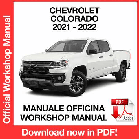 Chevrolet Colorado (2021-2022) (EN) Workshop Repair Manual Download PDF