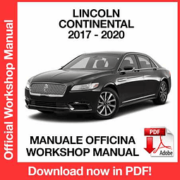 Lincoln Continental (2017, 2018, 2019, 2020) (EN) Workshop Repair Manual Download PDF