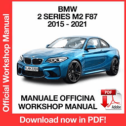 BMW M2 F87 (2015, 2016, 2017, 2018, 2019, 2020, 2021) (EN) Workshop Repair Manual Download PDF