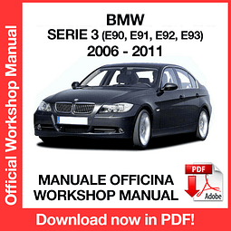 BMW 3 SERIES E90 E91 E92 E93 (2009, 2010, 2011) (EN) Workshop Repair Manual Download PDF