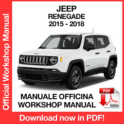 Jeep Renegade (2015, 2016, 2017, 2018) (EN) Workshop Repair Manual Download PDF