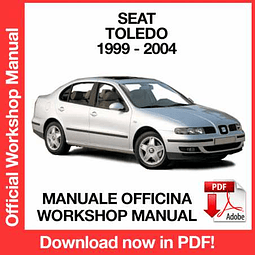Seat Toledo (1999, 2000, 2001, 2002, 2003, 2004) (EN) Workshop Repair Manual Download PDF