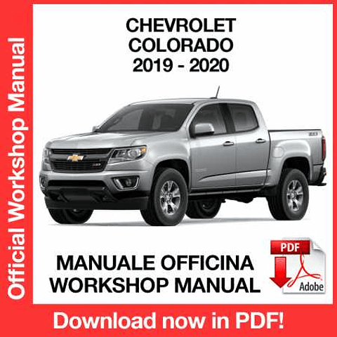 Chevrolet Colorado (2019-2020) (EN) Workshop Repair Manual Download PDF