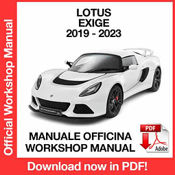 Lotus Exige (2019, 2020, 2021, 2022, 2023) (EN) Workshop Repair Manual Download PDF