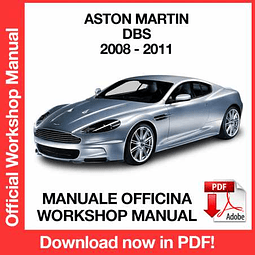 Aston Martin DBS (2008, 2009, 2010, 2011) (EN) Workshop Repair Manual Download PDF